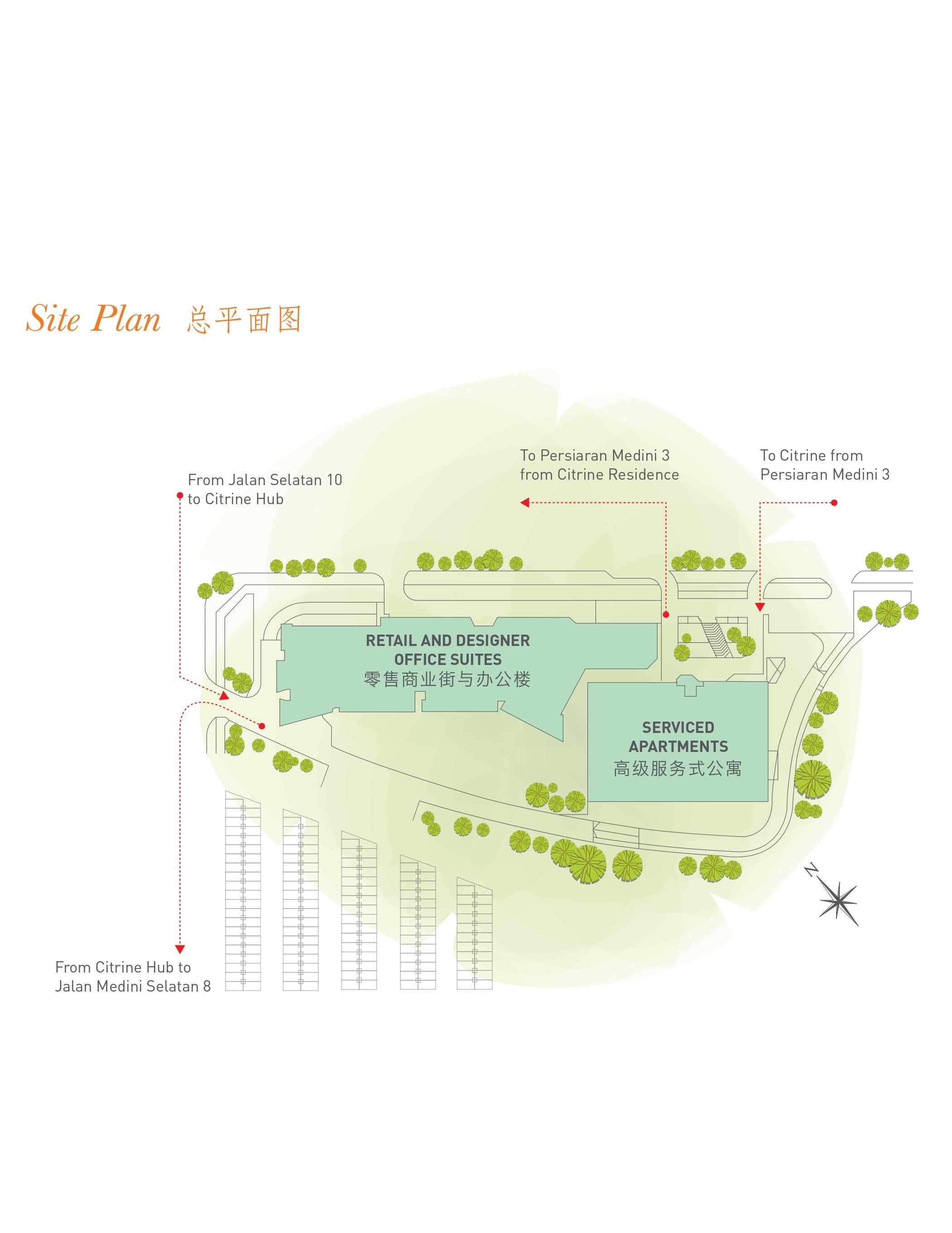 Citrine Residences Site Plan