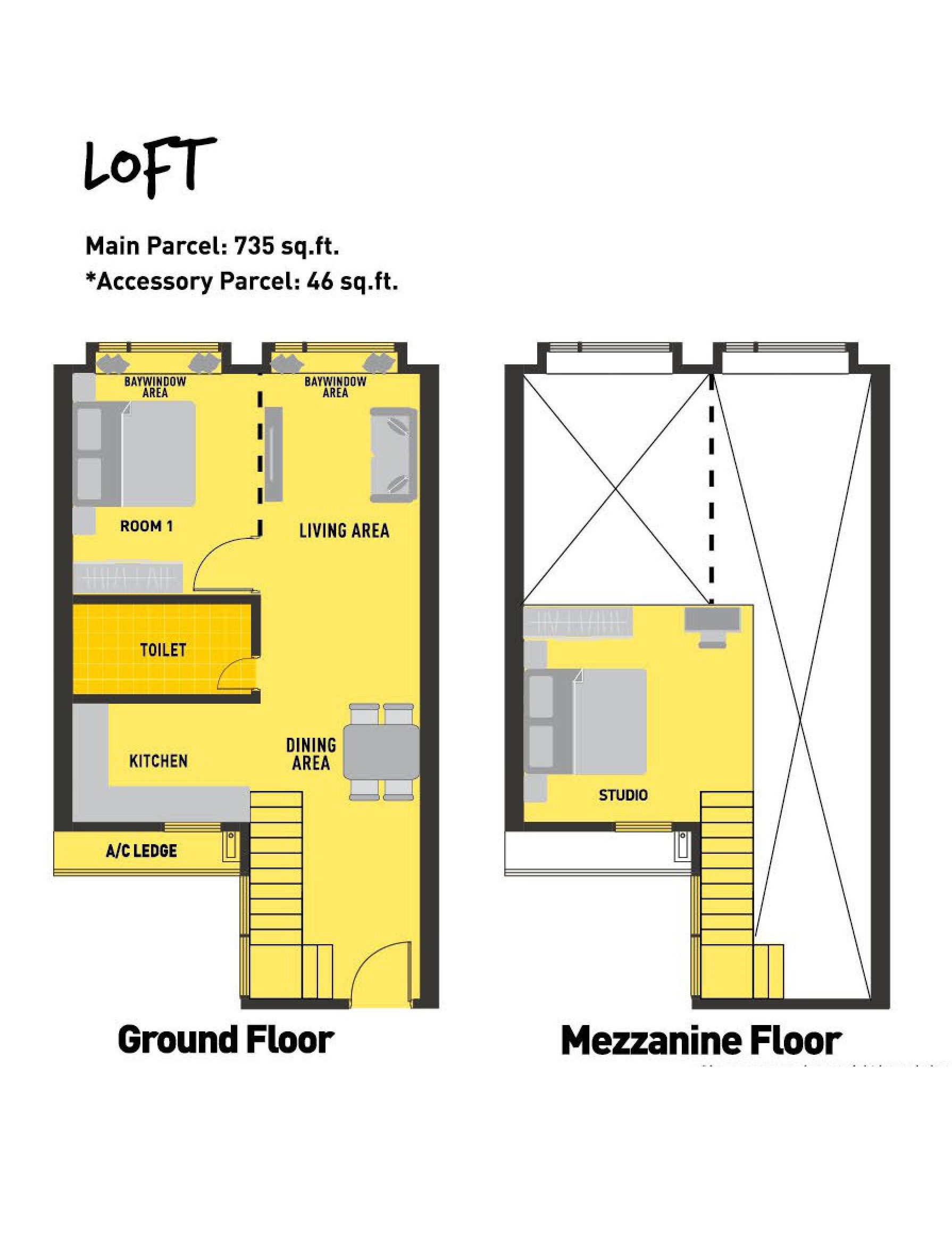 Sunway GRID Residence Loft Type