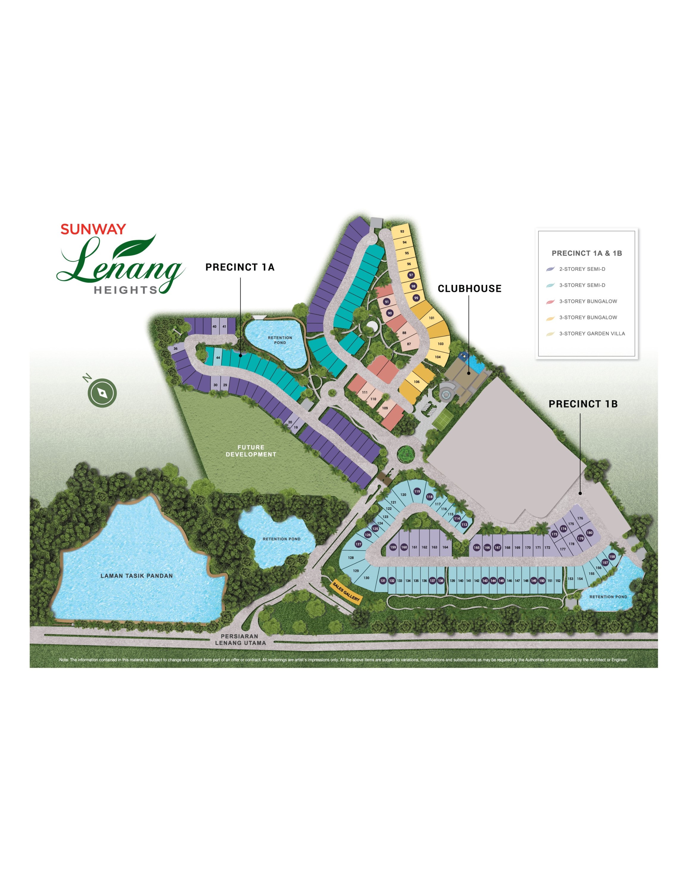 Lenang Heights Site Plan