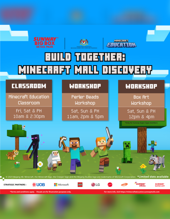 Build Together: Minecraft Mall Discovery!