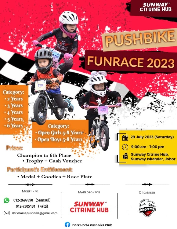 Pushbike Funrace 2023