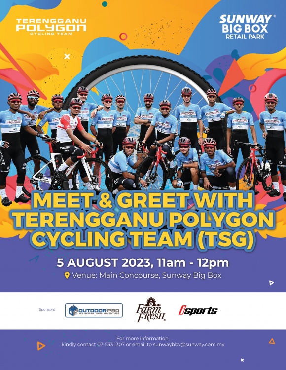 Meet and Greet with Terengganu Polygon Cycling Team (TSG)