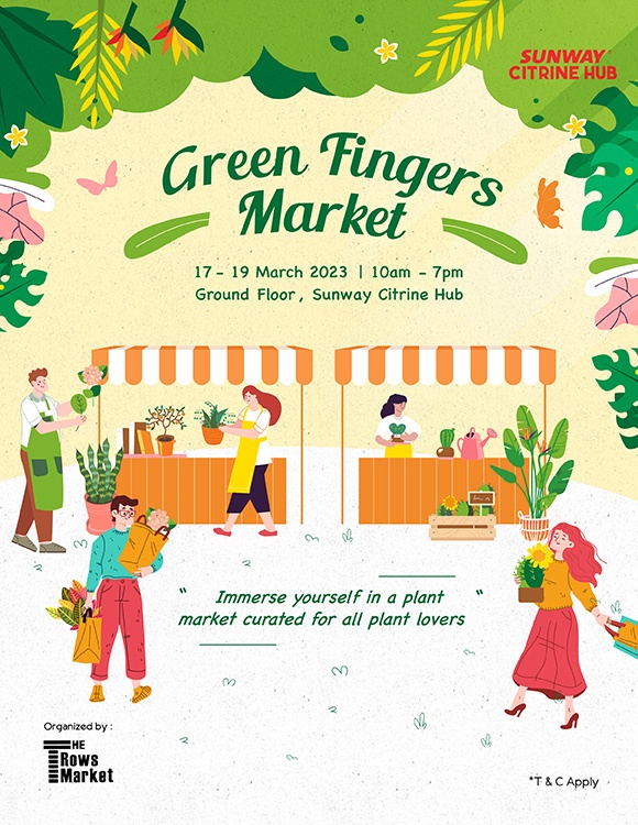 Green Fingers Market @ Sunway Citrine Hub