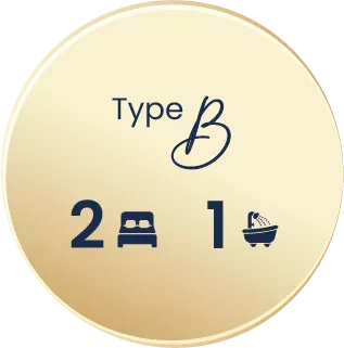 Type B floor plan - click to view