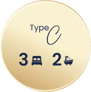 Type C floor plan - click to view