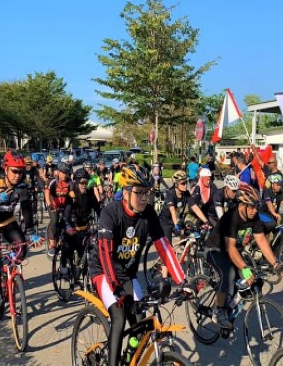 Sunway Iskandar End Polio Ride 2019