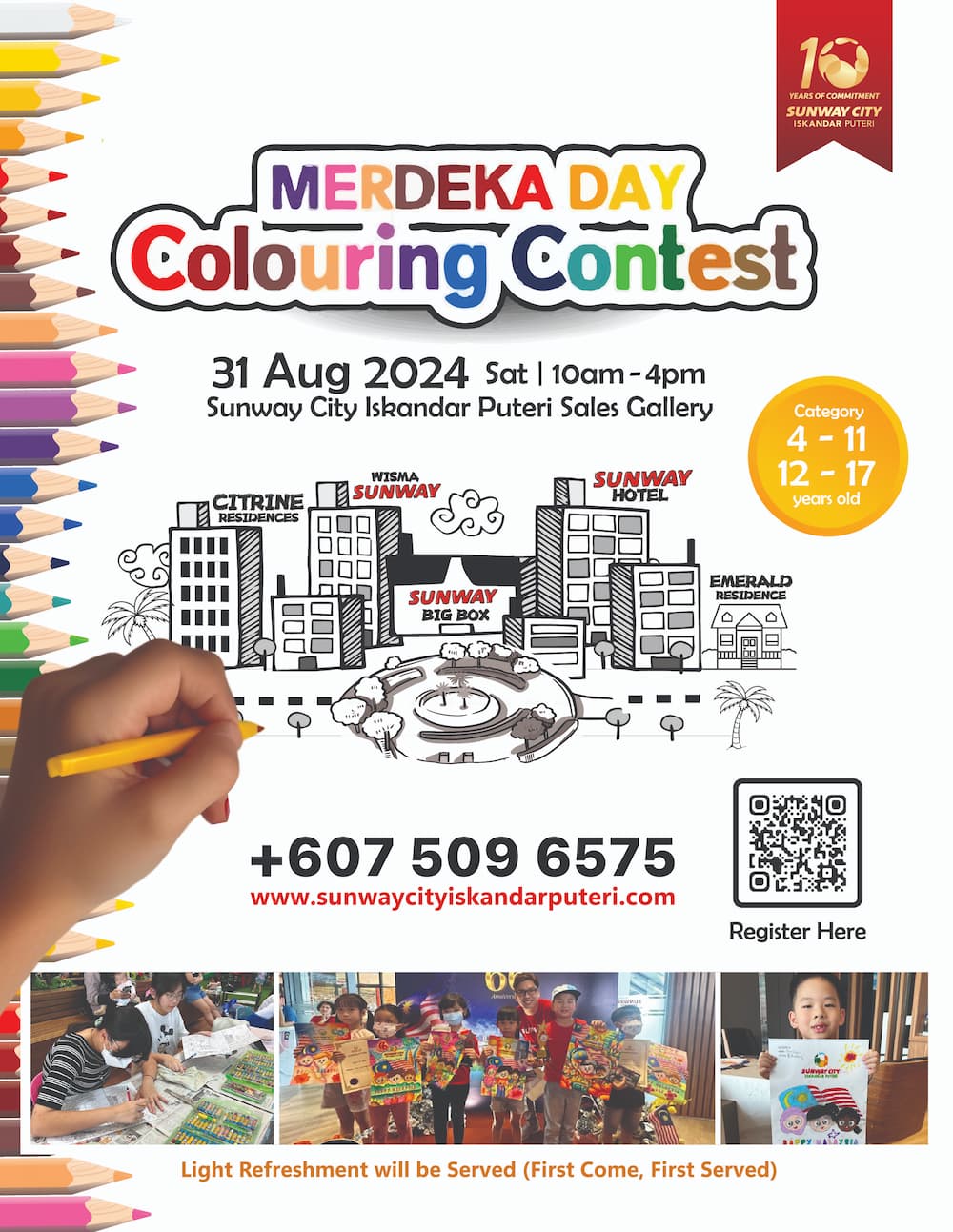 Merdeka Day Colouring Contest