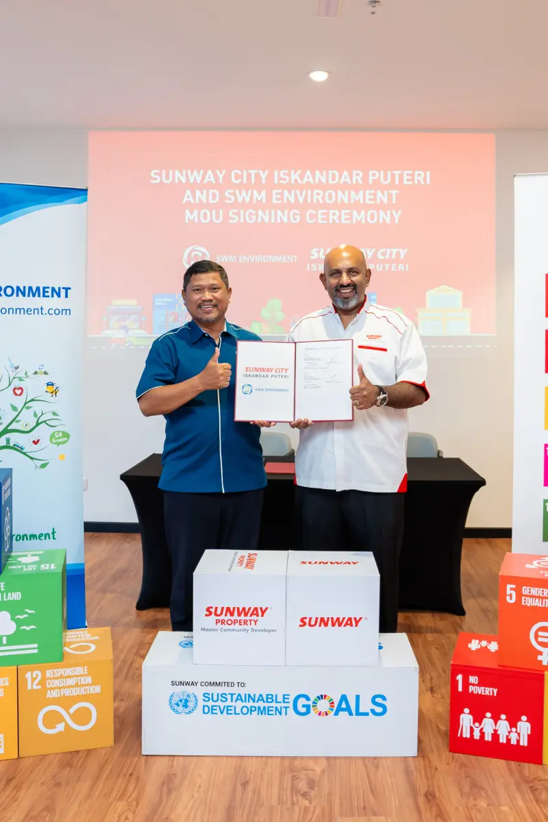 SCIP x SWM Environment MoU Signing Ceremony
